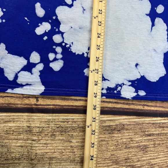 Iron Maiden Unisex T Shirt Small Graphic Blue Tie Dye Rock Music Sz XL - Picture 5 of 5